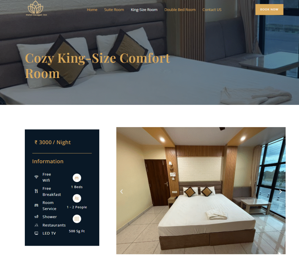 Hotel Swagat Inn Room