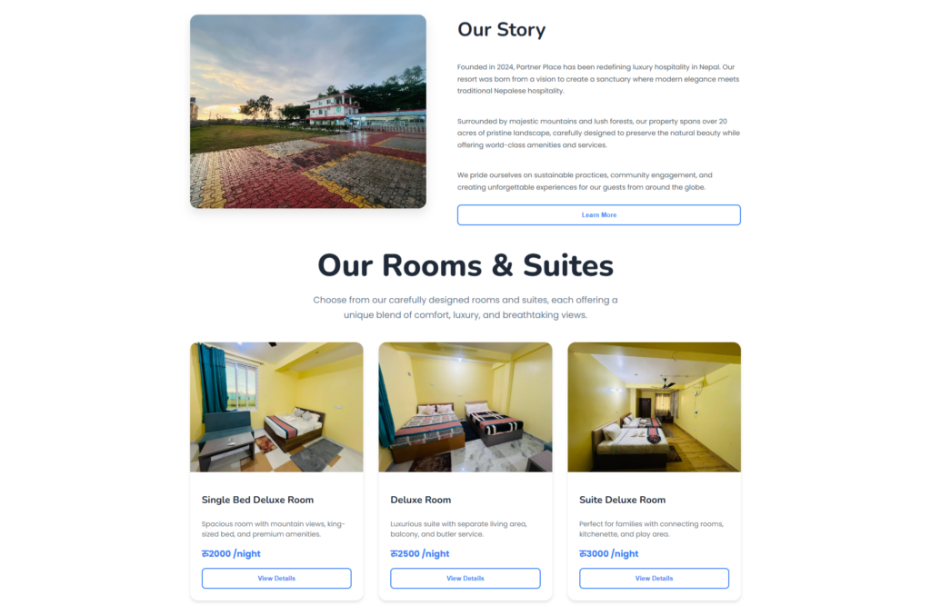 Partner Place Resort Rooms